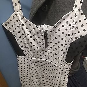 Hot topic skull dress